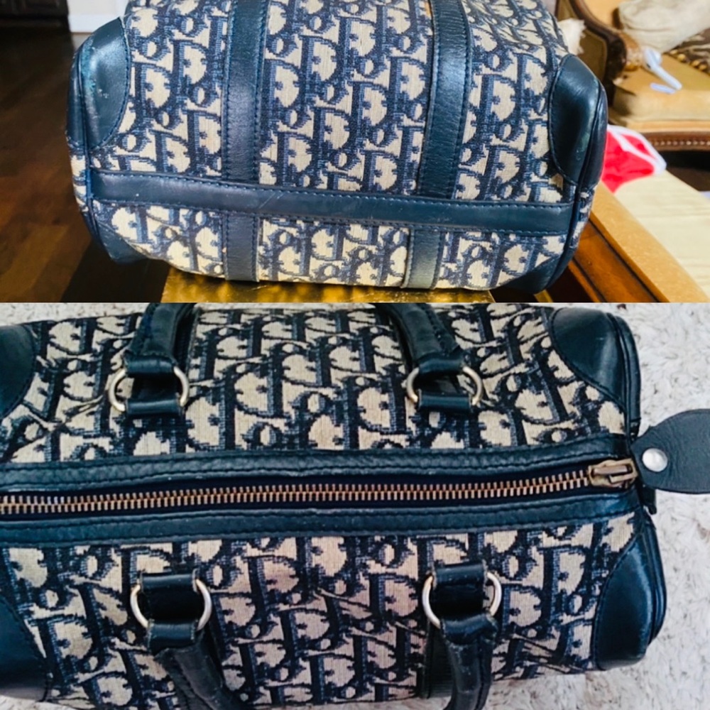 SOLD Authentic Vintage Dior Monogram Boston Bag - Picture 2 of 14